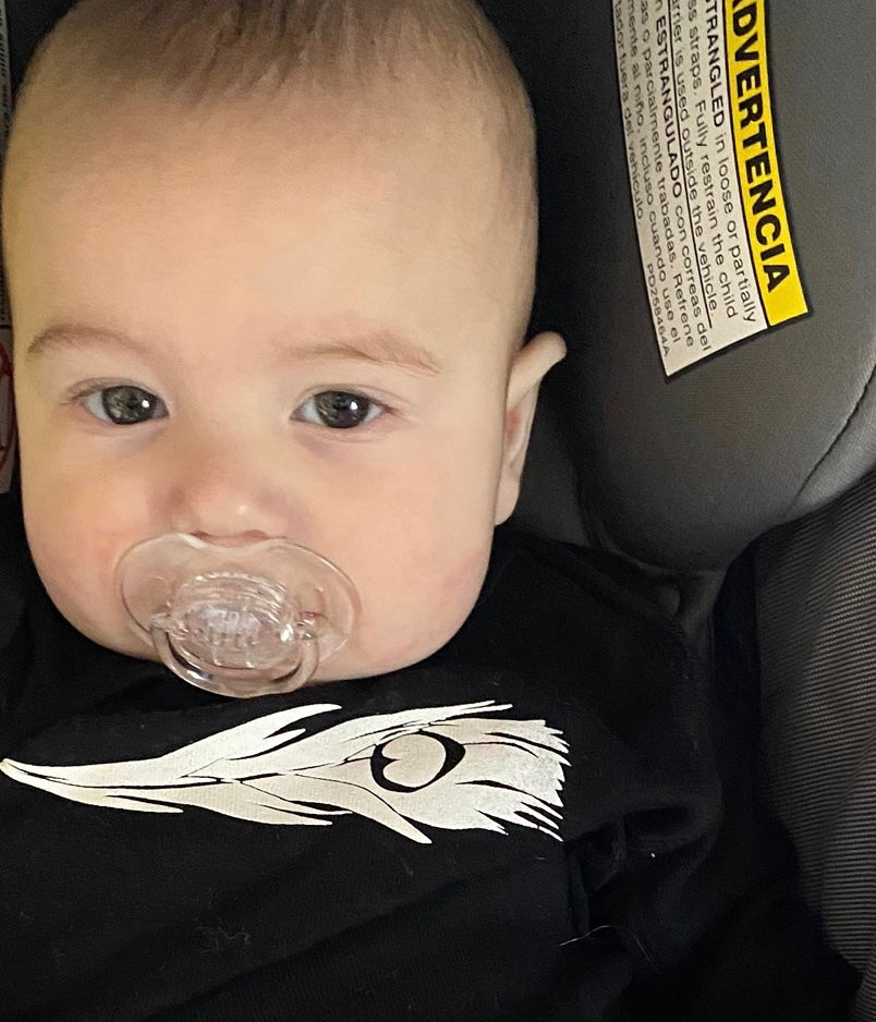 Prancing Peacock Onesie Baby Undershirt