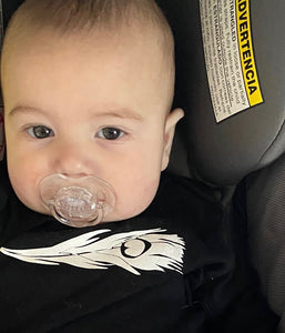 Prancing Peacock Onesie Baby Undershirt