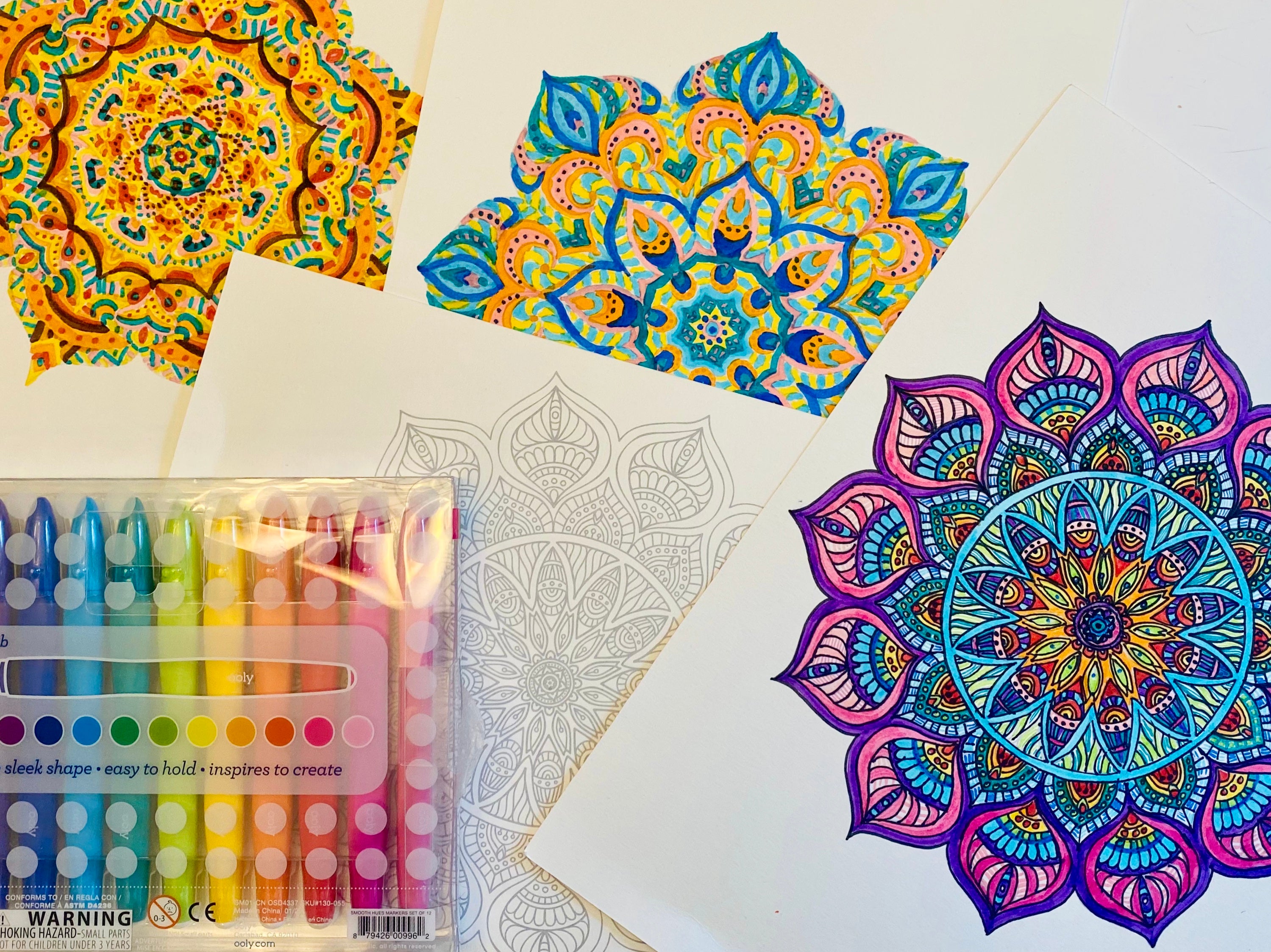 Neon Nature Mandala Art Kit for Adults - Mandala Colouring Art Craft Kit  for Kids at Rs 750/piece, Burari, Delhi