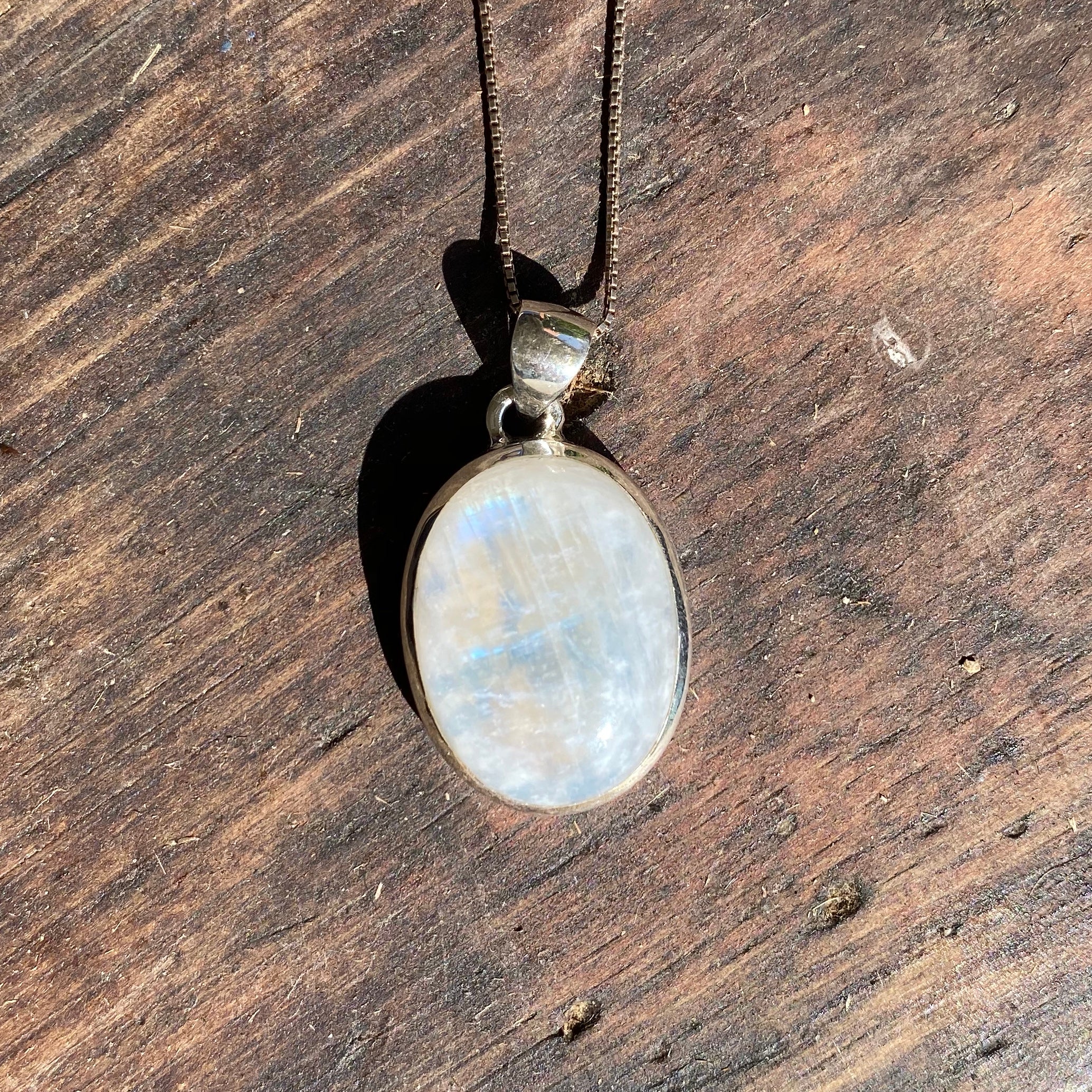 Moonstone Oval Pendant