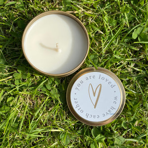 Body and Soul Candle in a Tin
