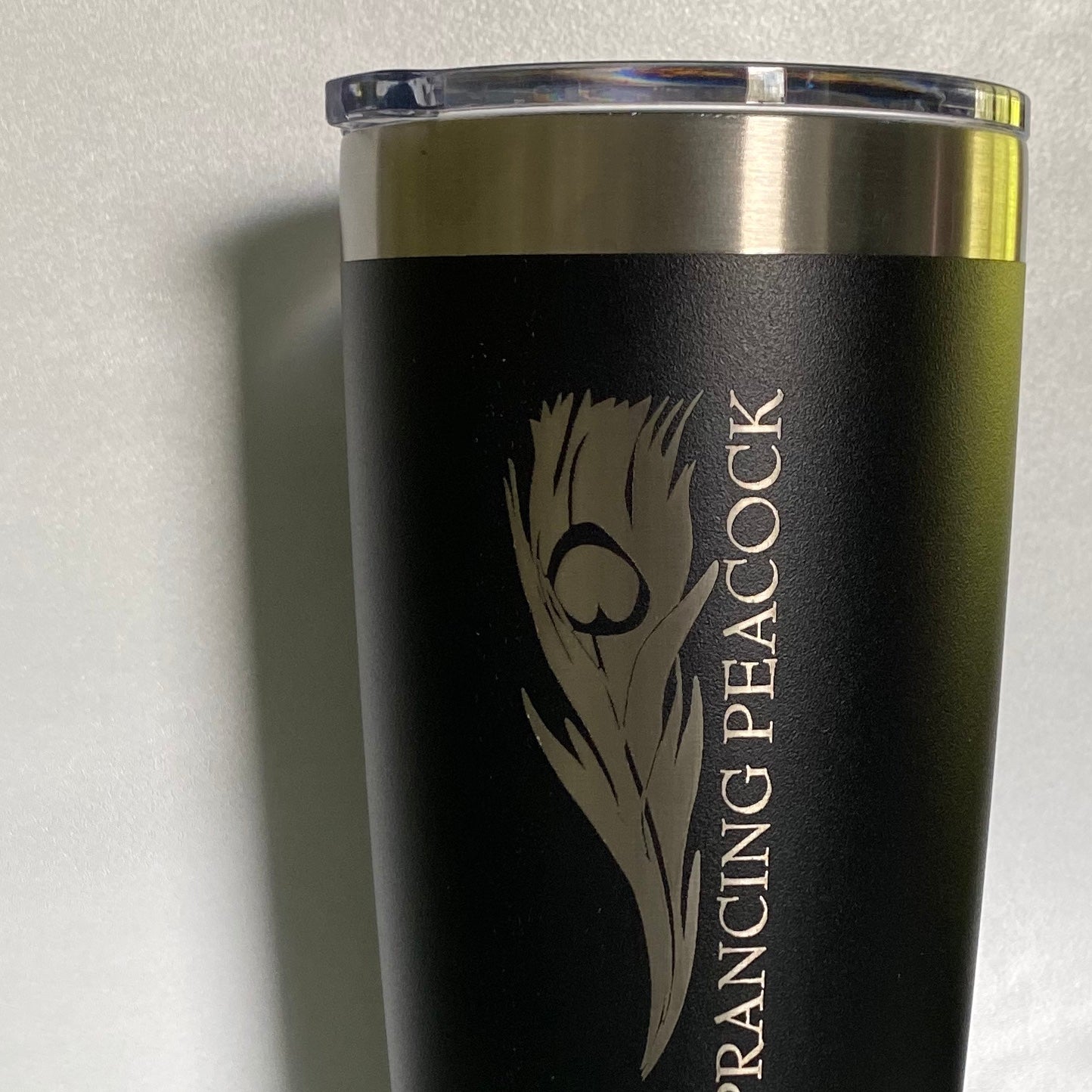 Prancing Peacock Polar Tumbler, 20oz.