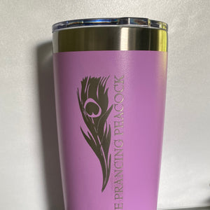 Prancing Peacock Polar Tumbler, 20oz.
